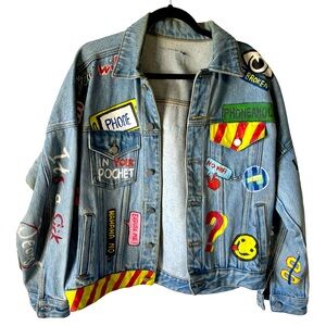 Hand Painted Denim Jacket